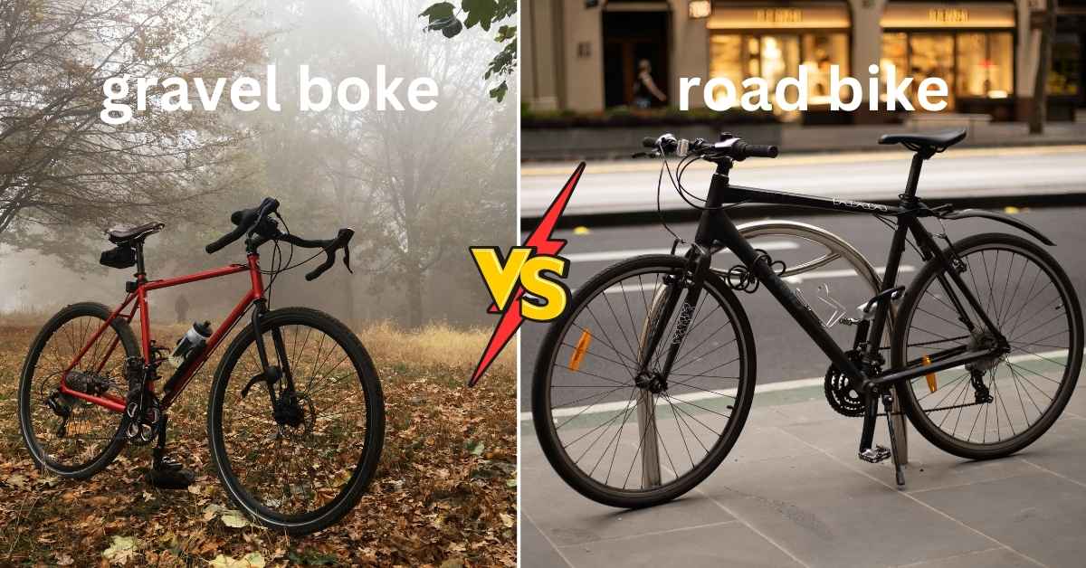 Gravel bike vs road Bike